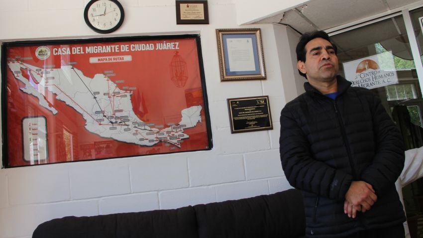 Roberto Beristain of Mexico, who went to the US as an undocumented migrant 20 years ago, is seen here at the Migrant House shelter in Ciudad Juarez, Chihuahua, Mexico on April 5, 2017, after being deported from the US city of Indianapolis. 
Although Beristain married a US citizen - who voted for President Donald Trump - he was arrested two months ago, and deported Tuesday night to Ciudad Juarez. He and his wife have three sons and own a restaurant in Indiana. / AFP PHOTO / HERIKA MARTINEZ        (Photo credit should read HERIKA MARTINEZ/AFP/Getty Images)