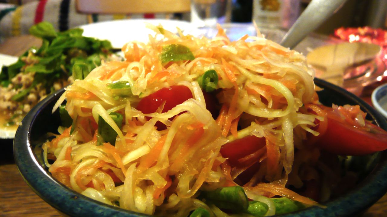 One of several delicious Thai veggie dishes.