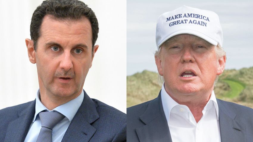 MOBAPP Trump Assad Split