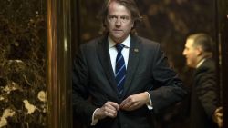 NEW YORK, NY - NOVEMBER 15: Don McGahn, general counsel for the Trump transition team, gets into an elevator in the lobby at Trump Tower, November 15, 2016 in New York City. President-elect Donald Trump is in the process of choosing his presidential cabinet as he transitions from a candidate to the president-elect. (Photo by Drew Angerer/Getty Images)