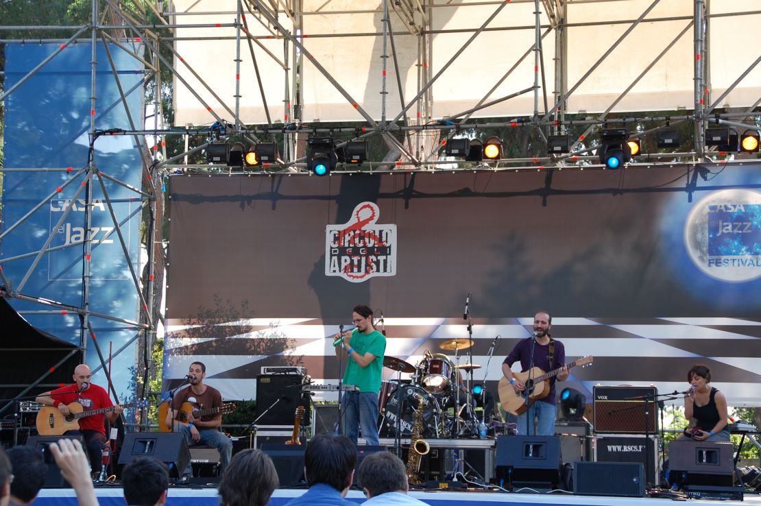 Casa del Jazz is renowned for its outdoor festivals.