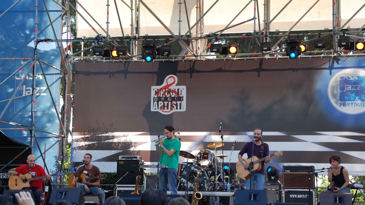 Casa del Jazz is renowned for its outdoor festivals.