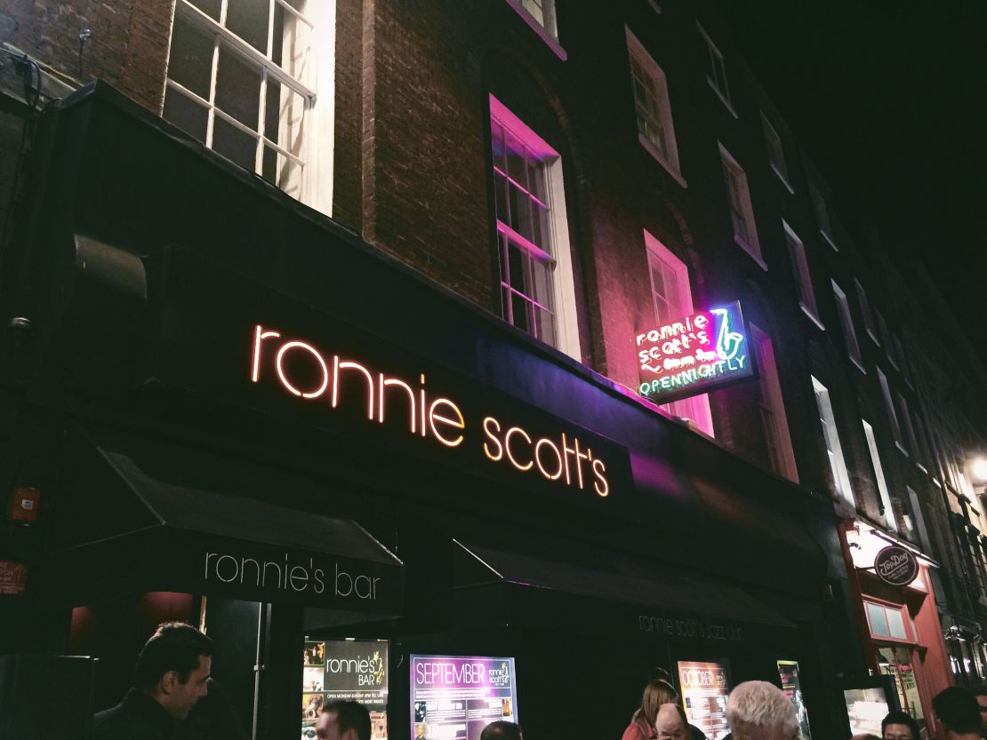 Post-dinner, head to Ronnie Scott's.
