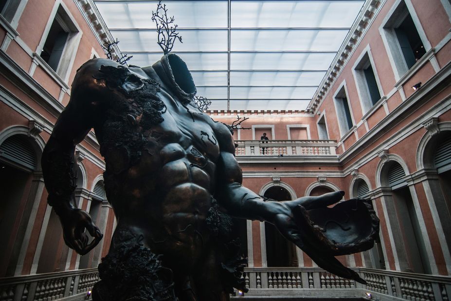 Damien Hirst's latest exhibition, "Treasures from the Wreck of the Unbelievable," opens in Venice this week. 