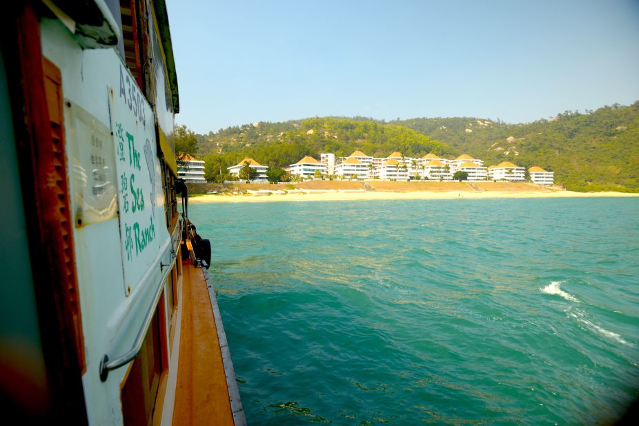 It no longer has a direct ferry link to Hong Kong Island. Instead, residents must take a ferry to neighboring island Cheung Chau. From there they catch another ferry to Hong Kong Island.