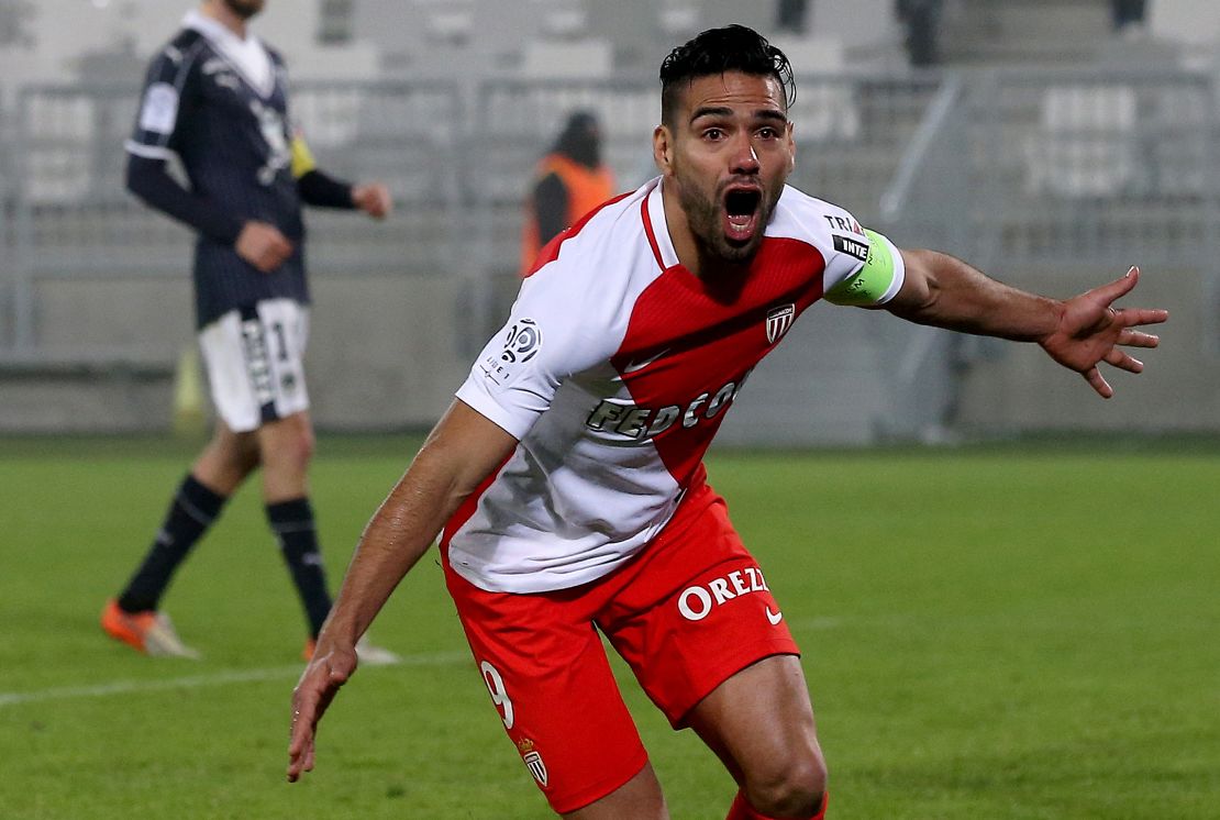 Falcao has scored 42 goals in 47 games in UEFA competitions.