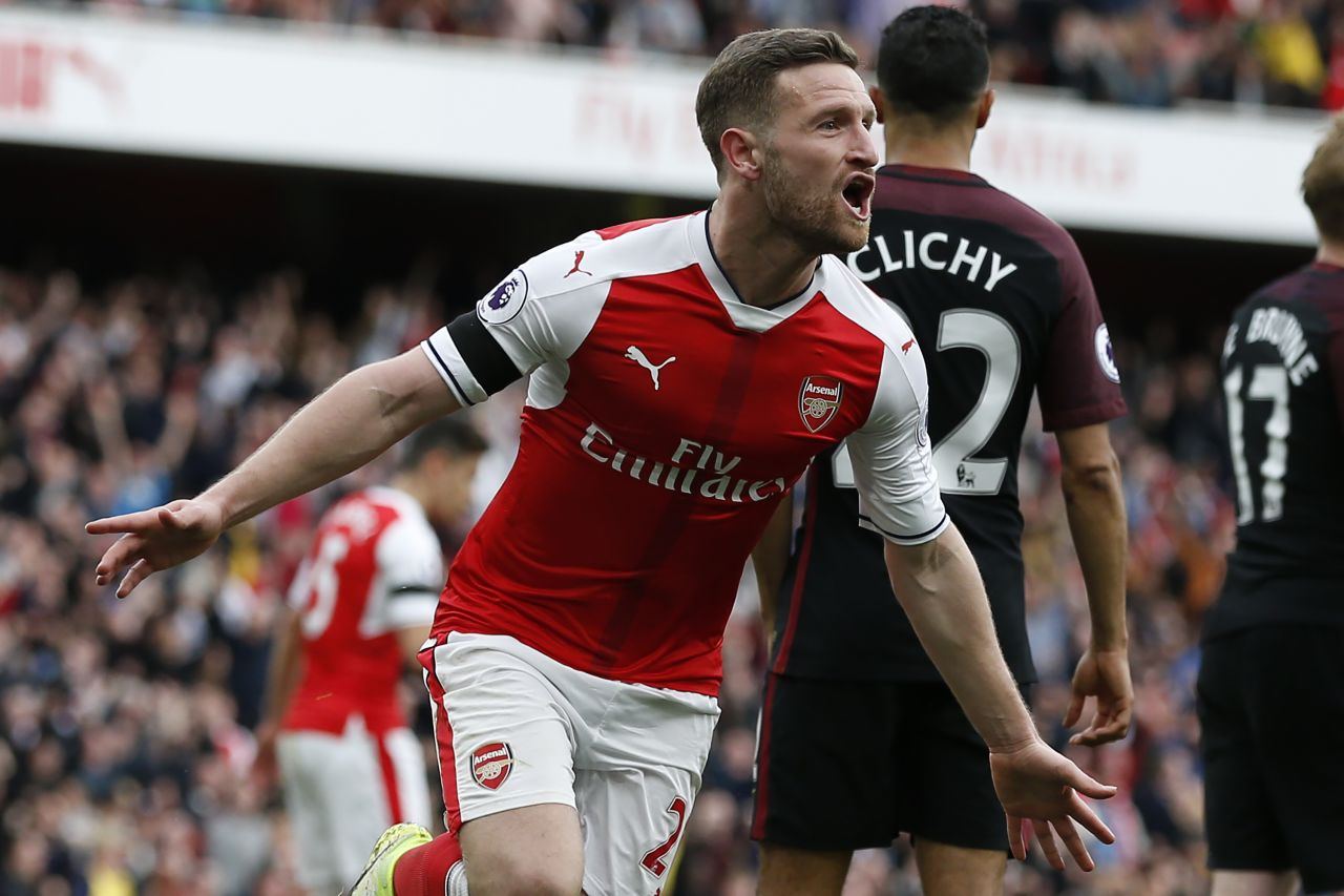 German center-back Mustafi broke the transfer fee for an Arsenal defender when he arrived from Valencia for a staggering £34.85 fee last summer. Although Mustafi has supplanted aging countryman Per Mertesacker as a starter, the Arsenal defense remains suspect in big moments. 