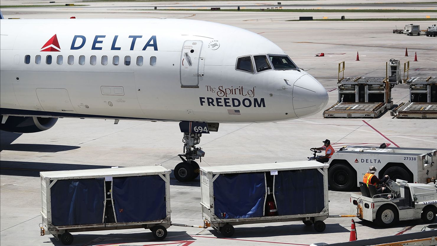 Delta Air Lines says it will carry naloxone, a medication that reverses an overdose after the fact, in its onboard medical kits.