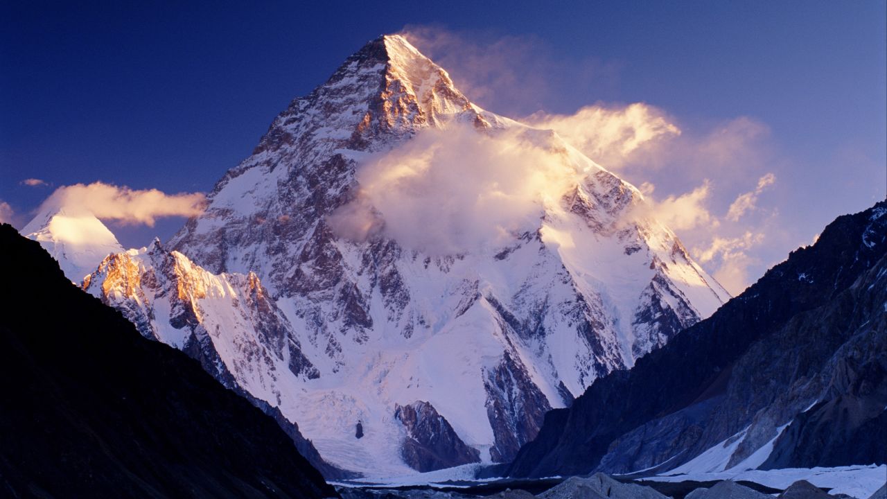 At 28,251 feet, K2 is the world's second highest peak after Mount Everest.