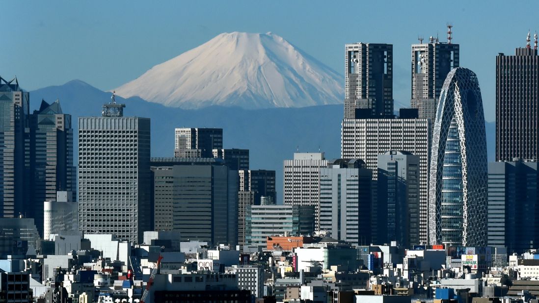 Japan's highest mountain, Mount Fuji draws more than 200,000 annual climbers.