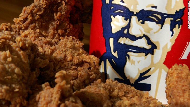 <strong>KFC - Grade: B- </strong>"We're proud to be the first major chicken chain to commit to removing antibiotics important to human medicine in all of our chicken, including bone-in chicken," the company said in a statement to CNN. "This change presented a unique challenge for us because we serve chicken-on-the-bone. As such, this move required close collaboration with our suppliers who bring KFC chicken from the farm to our kitchens where it is hand-prepared." <br /> 