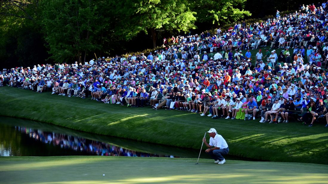 Fred Couples won the Masters 25 years ago, and the 57-year-old is in contention again, although Saturday's third round didn't quite go in the right direction. 