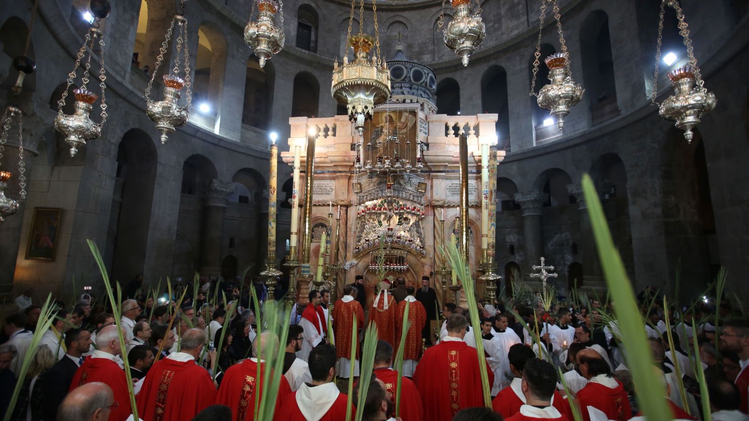 What do Christians celebrate on Palm Sunday?