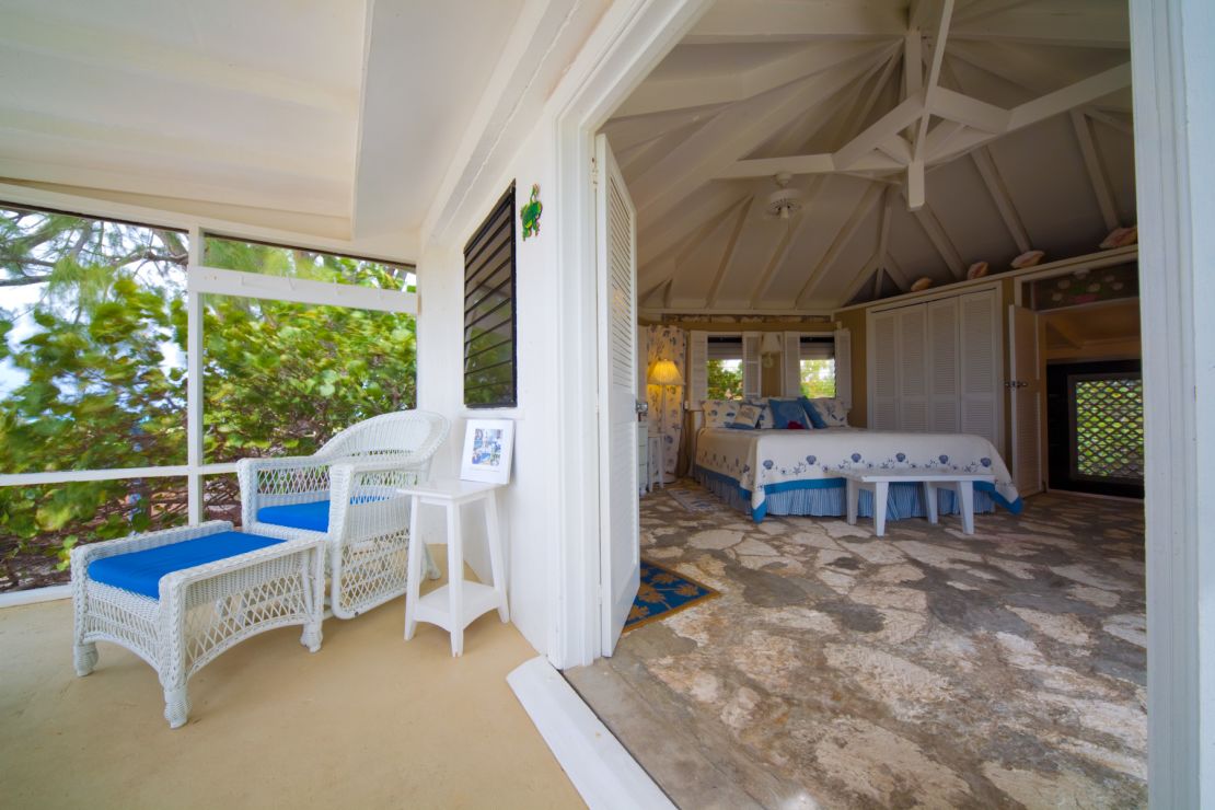 The Meridian Club's Sand Dollar Cottage is steps from the beach. 