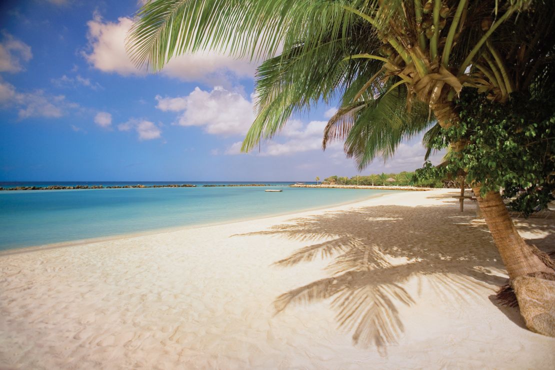 The Renaissance Aruba ferries guests to its own private island.