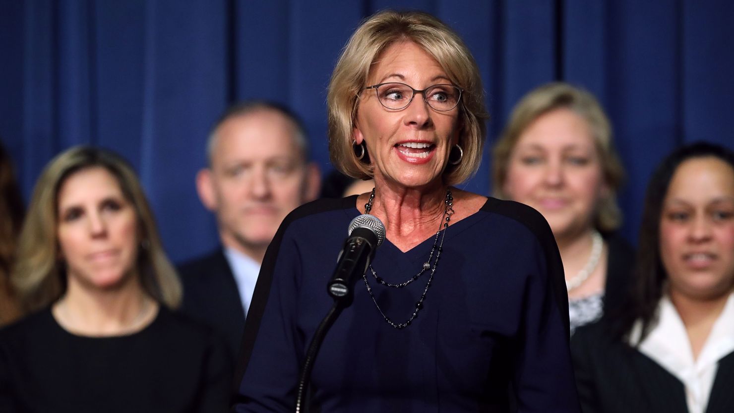 Education Secretary Betsy DeVos says states that resist school choice innovations would be making a "terrible mistake."