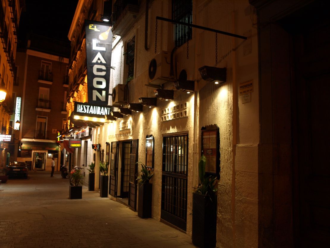 Head to El Lacón for beers, nibbles and company.
