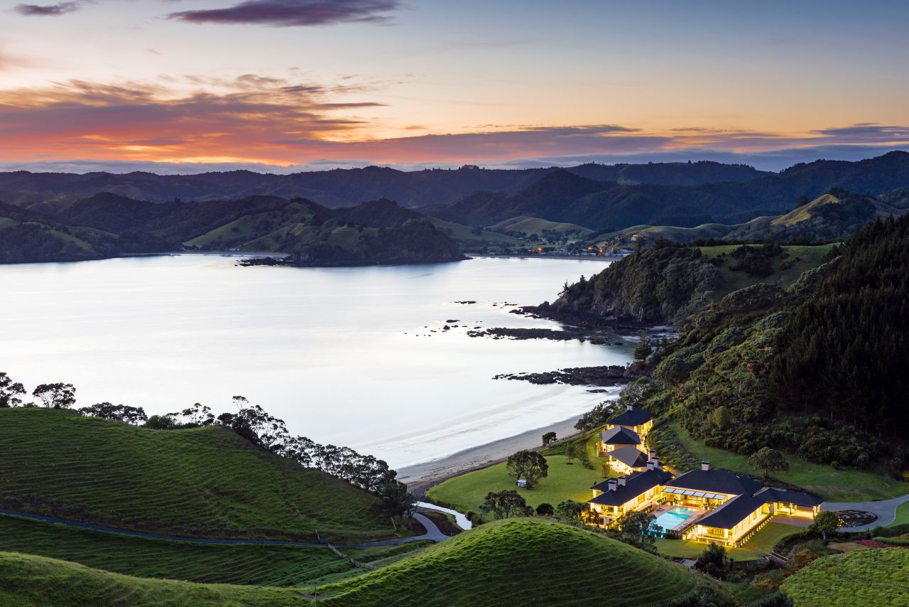<strong>Helena Bay Lodge </strong>-- With no more than 10 guests on the property at a time, this hotel on New Zealand's North Island offers couples the utmost privacy.