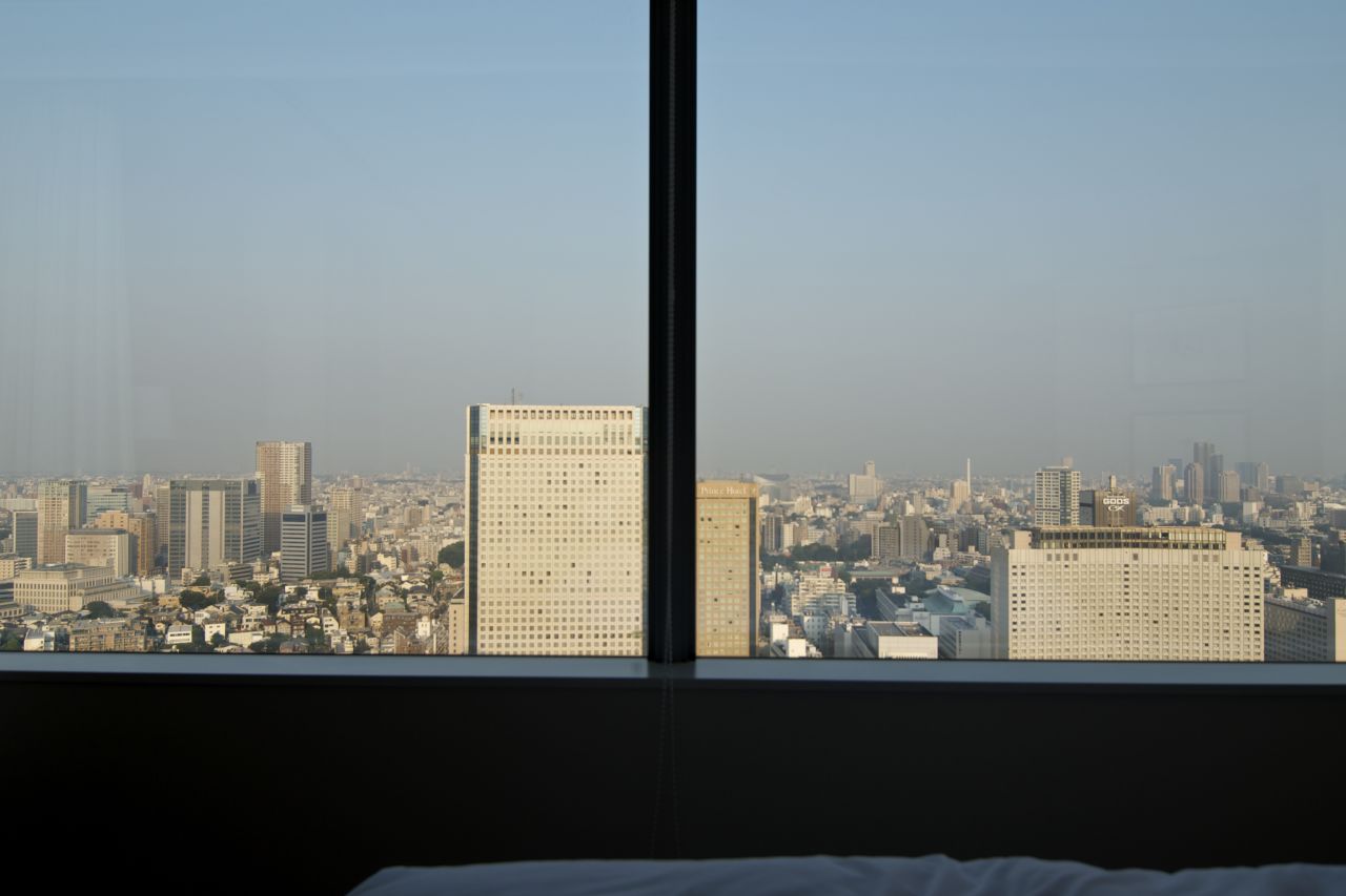 This strikingly designed hotel offers fantastic views.