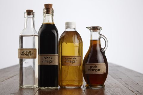 This antiglycemic response can be induced by any sort of vinegar, not just apple cider vinegar, Johnston says, such as red and white wine vinegars, pomegranate vinegar or even white distilled vinegar.  