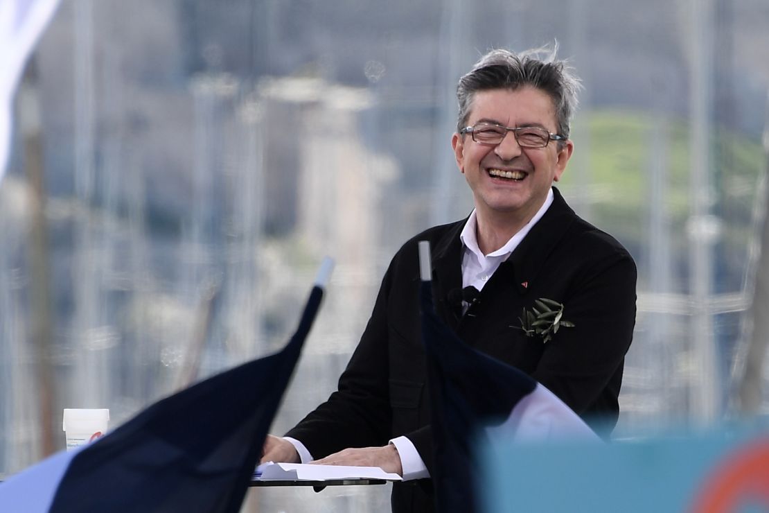 French presidential candidate for Jean-Luc Melenchon is known for his firebrand politics and his way with words.