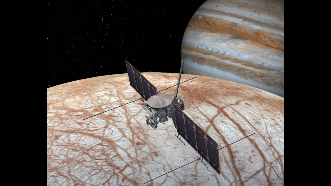 NASA's Europa Clipper will study Jupiter's moon Europa and whether it could harbor conditions suitable for life.