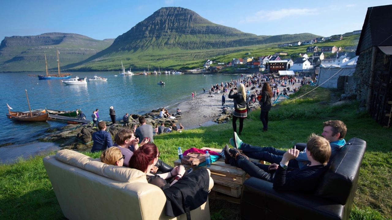 <strong>G! Festival, Faroe Islands, July 13-15: </strong>The small gathering offers more than its lineup -- quintessentially Scandinavian, it also boasts a picturesque seaside backdrop.