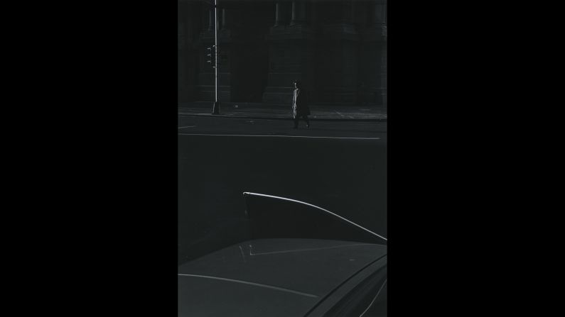 A city square in Philadelphia in 1964. Metzker was born in Milwaukee but spent much of his life in Philadelphia. He died in 2014 at the age of 83.