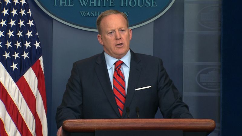 Hill Dems Call For Firing Sean Spicer CNN Politics   170411142435 Sean Spicer April 11 2017 01 