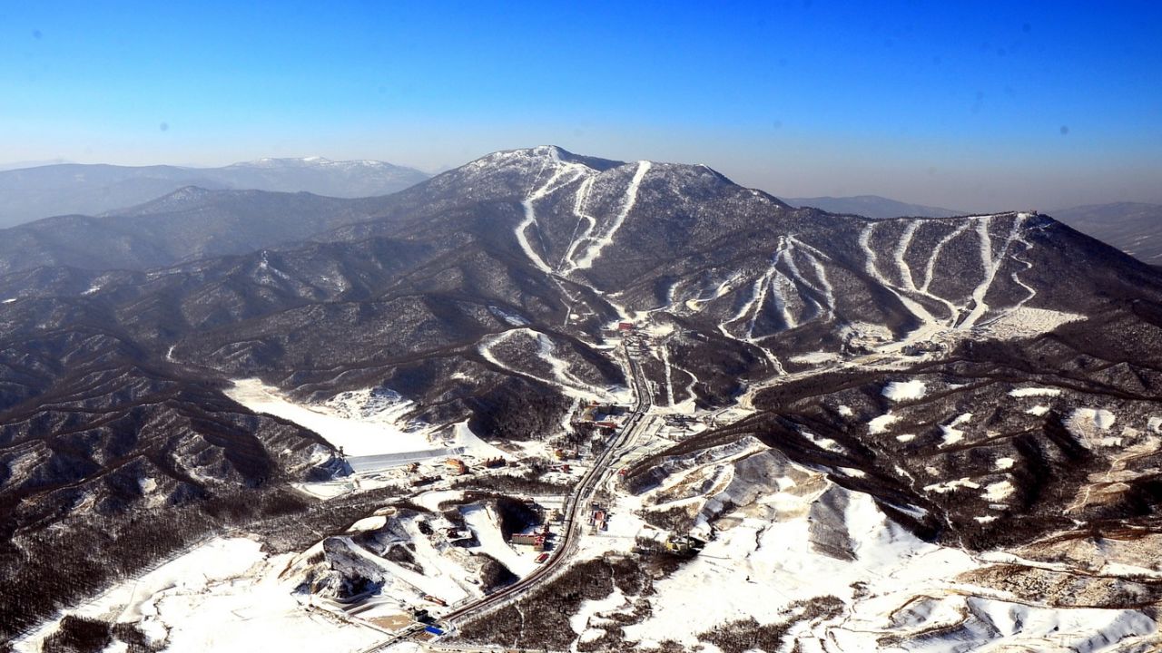 The stunning slopes of Yabuli.