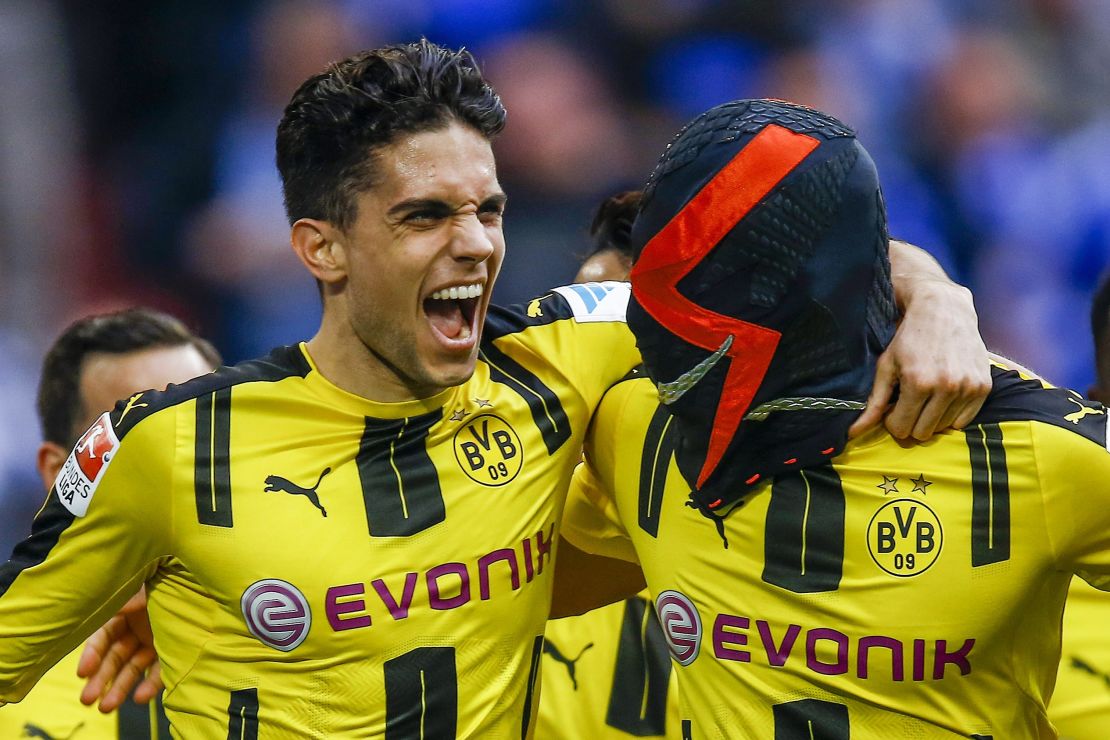 Marc Bartra of Borussia Dortmund was injured in the blasts, the team says. 