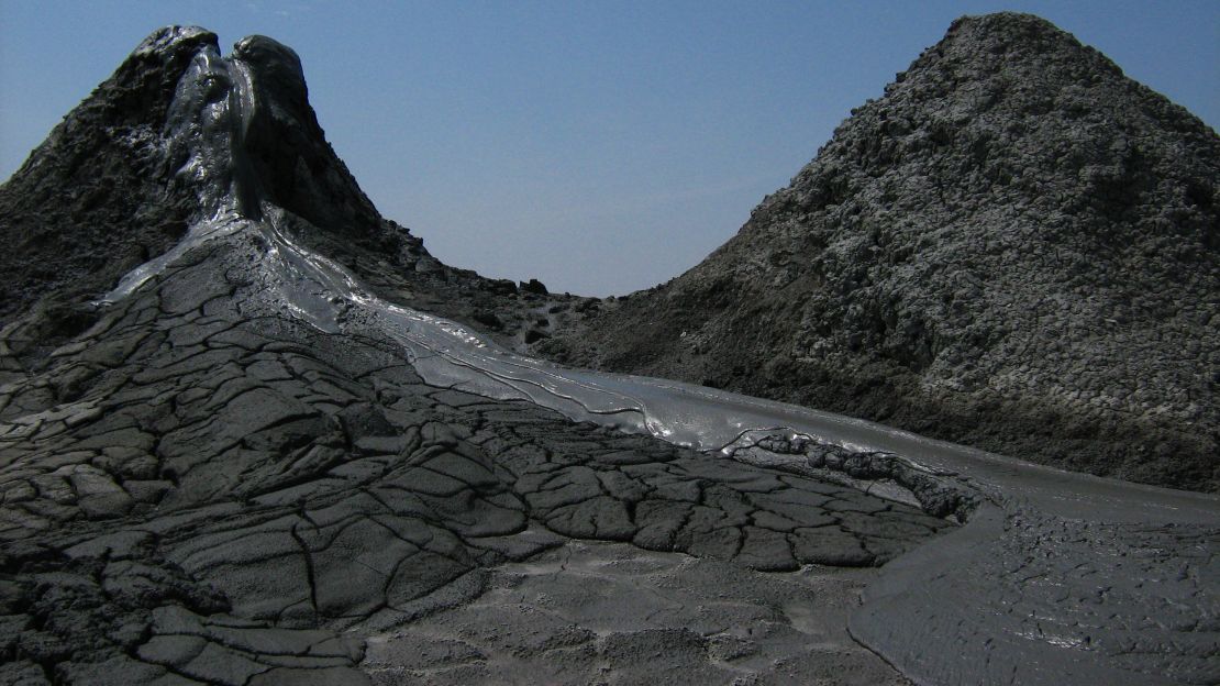 One of the few places you can bathe in a volcanic eruption.