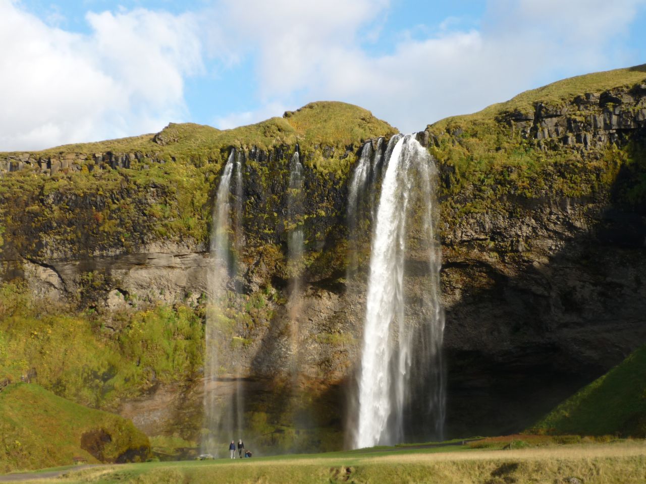A waterfall you can stand beneath without getting wet.