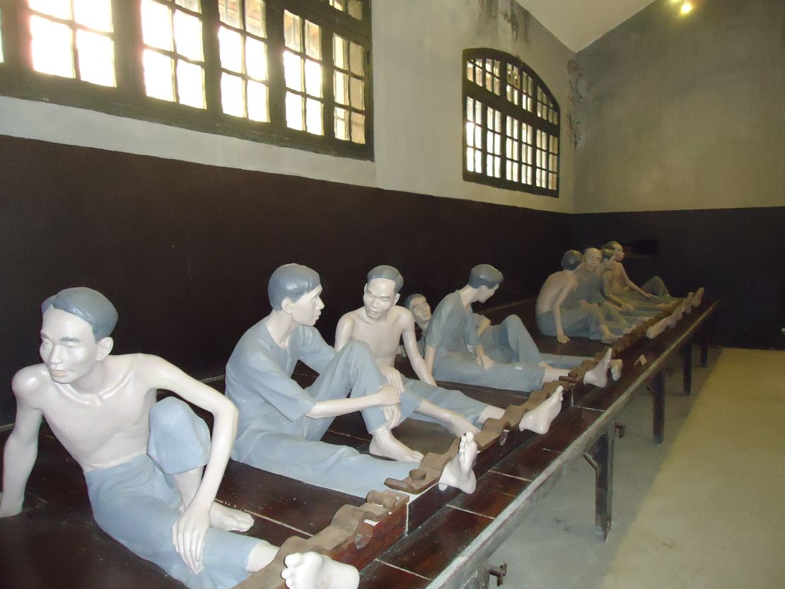 Inside the so-called Hanoi Hilton.