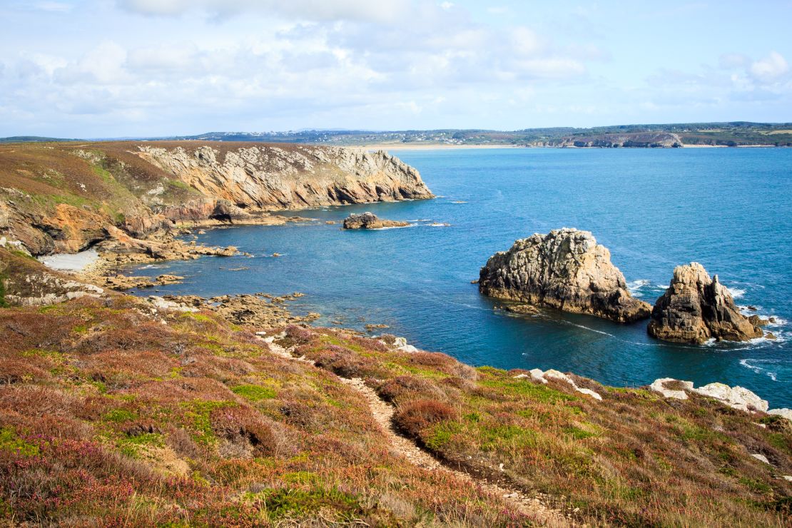 One of Pointe du Raz's rare calm moods.