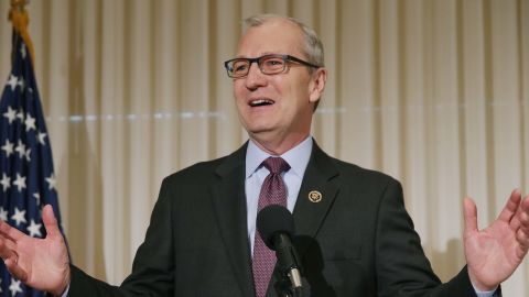 Rep. Kevin Cramer (R-ND) speaks during a news conference to launch the US Agriculture Coalition for Cuba at the National Press Club January 8, 2015 in Washington, DC. 