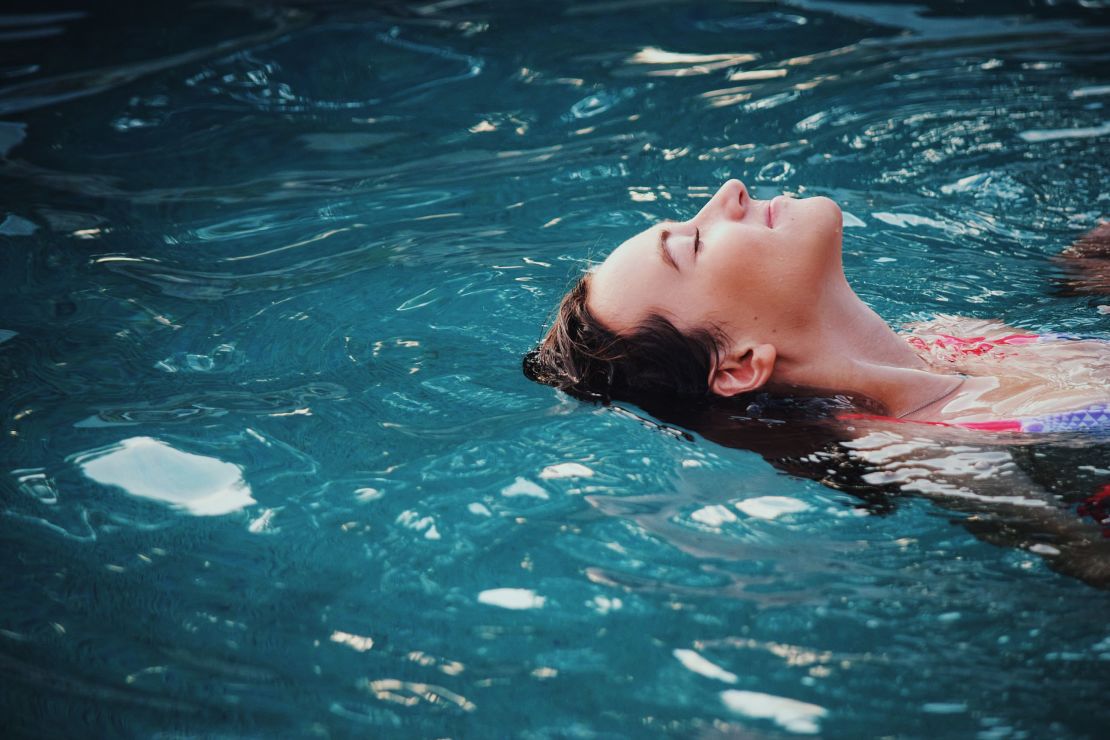 Bathing is another great to unwind.