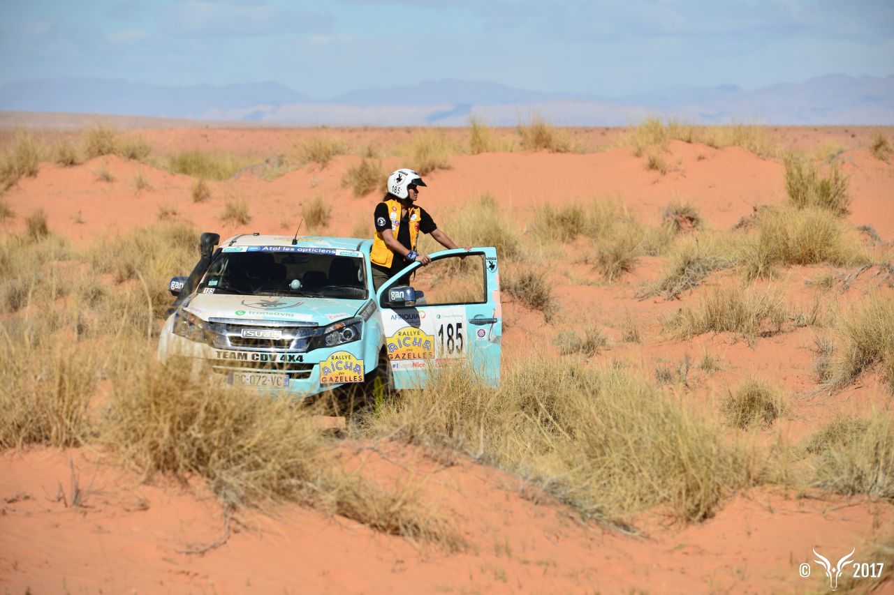 Unlike other rallies, the Rallye Aicha des Gazelles du Maroc doesn't prize speed. Instead, contestants are rewarded for completing each stage while driving the shortest distance.