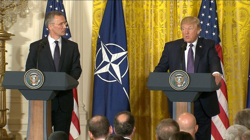 Trump Reverses Position, Says NATO Is ‘no Longer Obsolete’ | CNN Politics