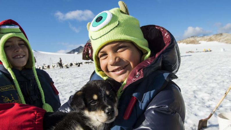 <strong>Disney Cruise Line:</strong> Kids can meet costumed characters -- and adorable sled dogs.