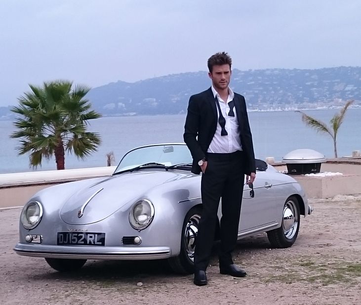 <strong>Son of Clint:</strong> Scott Eastwood is another actor looking the part in the south of France. 