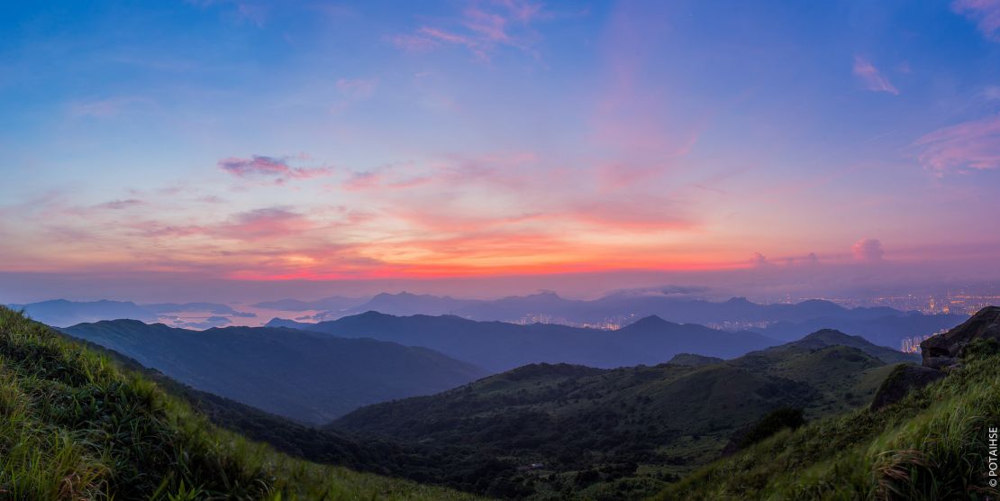 Tai Mo Shan is Hong Kong's tallest mountain.