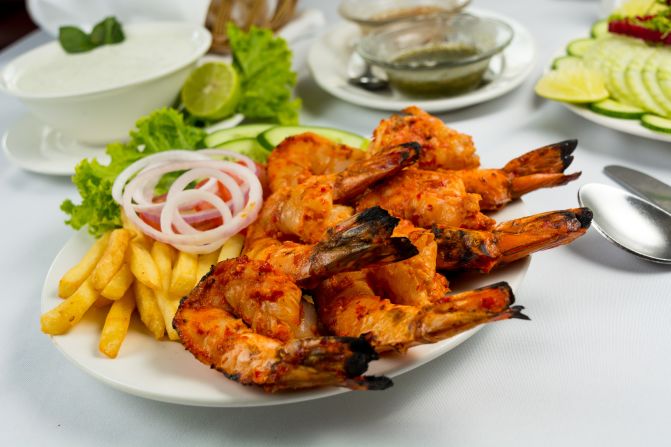<strong>Karachi: </strong>Sourced from the Empress Market, these grilled prawns are a staple on the menu at Bar.B.Q. Tonight -- a Karachi institution that opened in 1988.