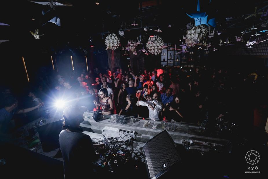 <strong>Club Kyō:</strong> For a more low-key clubbing experience, there's the basement of the Mandarin Oriental. Club Kyo KL sports a minimalist luxe-industrial vibe and plays house, techno, hip hop, R&B, afro funk or disco, depending on the day.