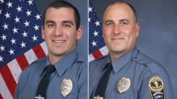Officer Robert McDonald, left, and Sgt. Michael Bongiovanni were fired from the Gwinnett County Police department.