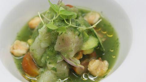 Swanky ceviche: Maria