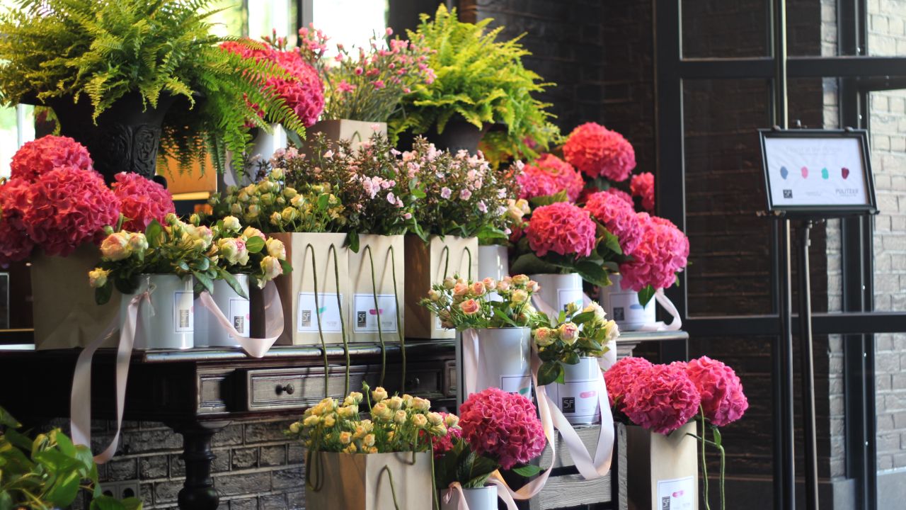<strong>The world's most beautiful floral hotels:</strong> If you fall in love with any of the gorgeous floral displays at the Pulitzer Amsterdam, stop by its flower shop to bring some of that magic back to your room.