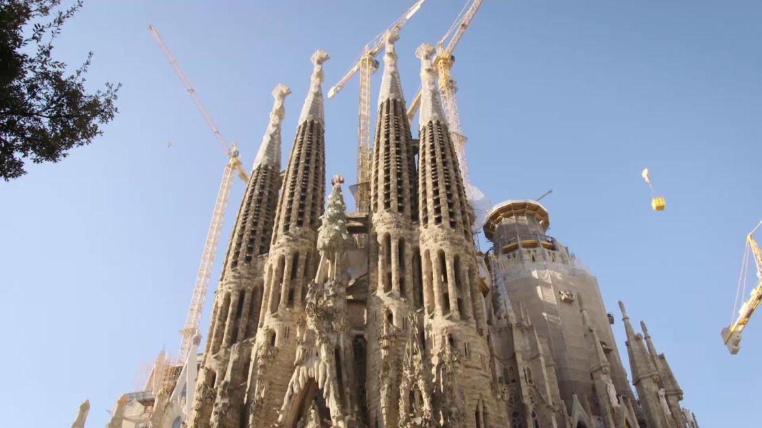 Sagrada Familia in Barcelona is expected to be completed by 2026.