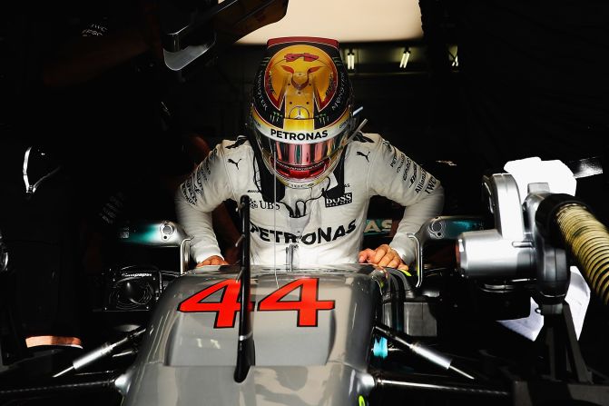Hamilton won last weekend's Chinese Grand Prix to draw level on 43 points with Ferrari's Sebastian Vettel in the drivers' championship.
