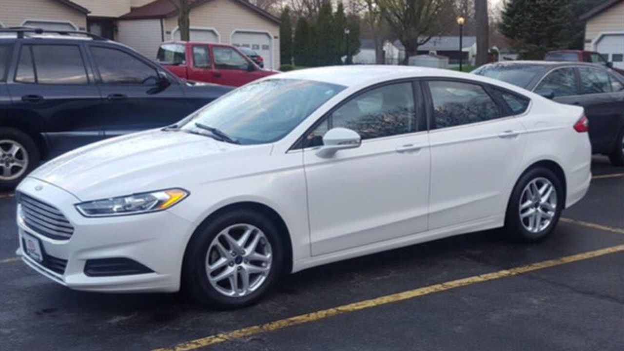 Cleveland Police said homicide suspect Steve Stephens was last seen driving a new model Ford Fusion.